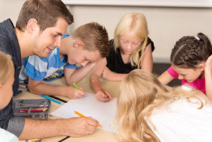 Erzieher im Kindergarten?